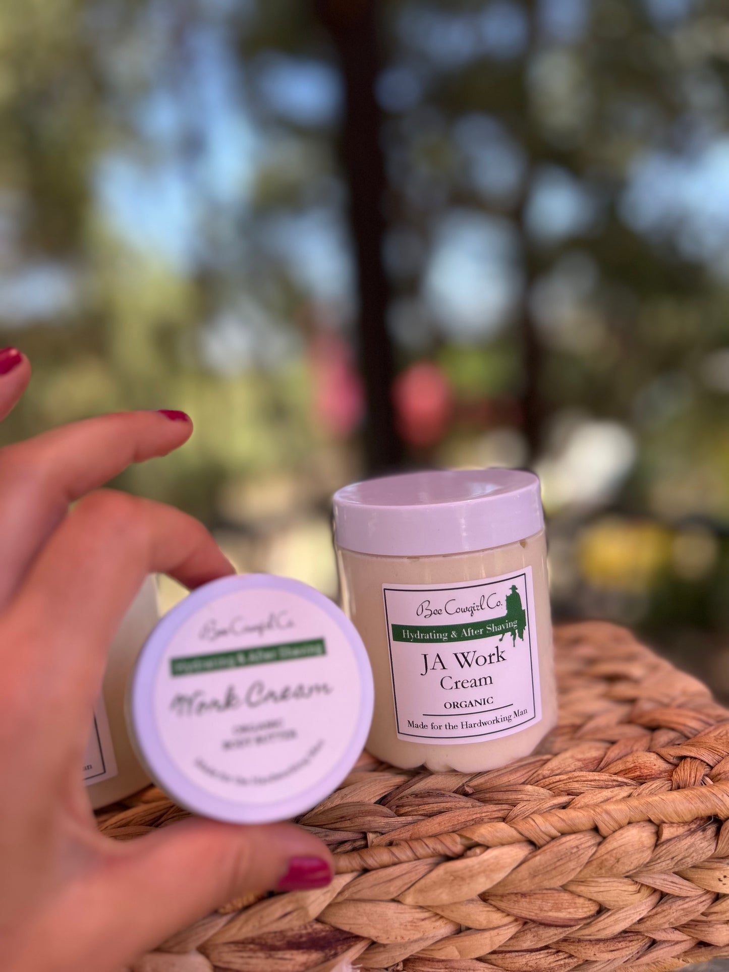 Organic Work Cream, Hydrating & After Shaving