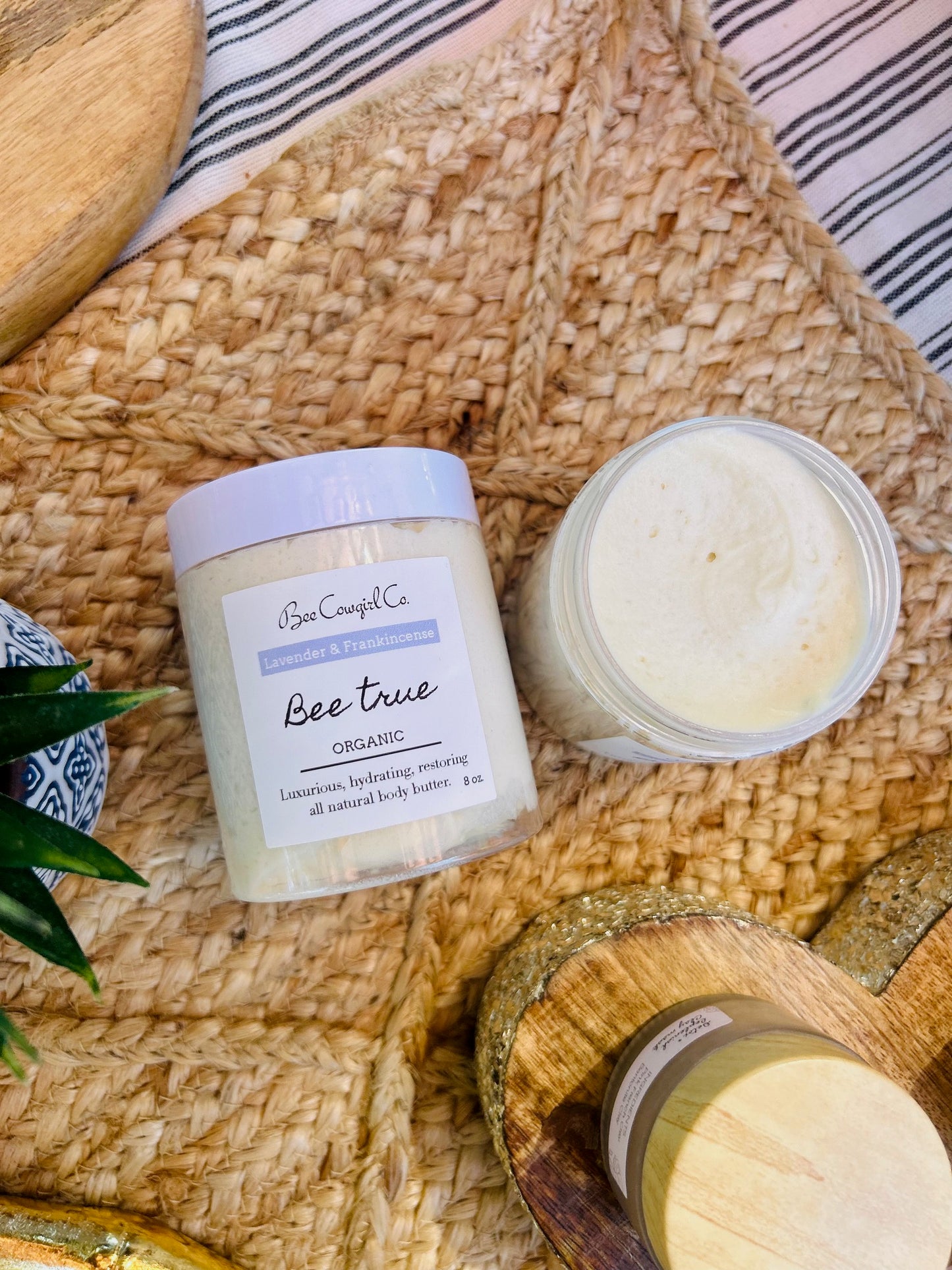 Bee True - Organic Body Butter - Lavender & Frankincense