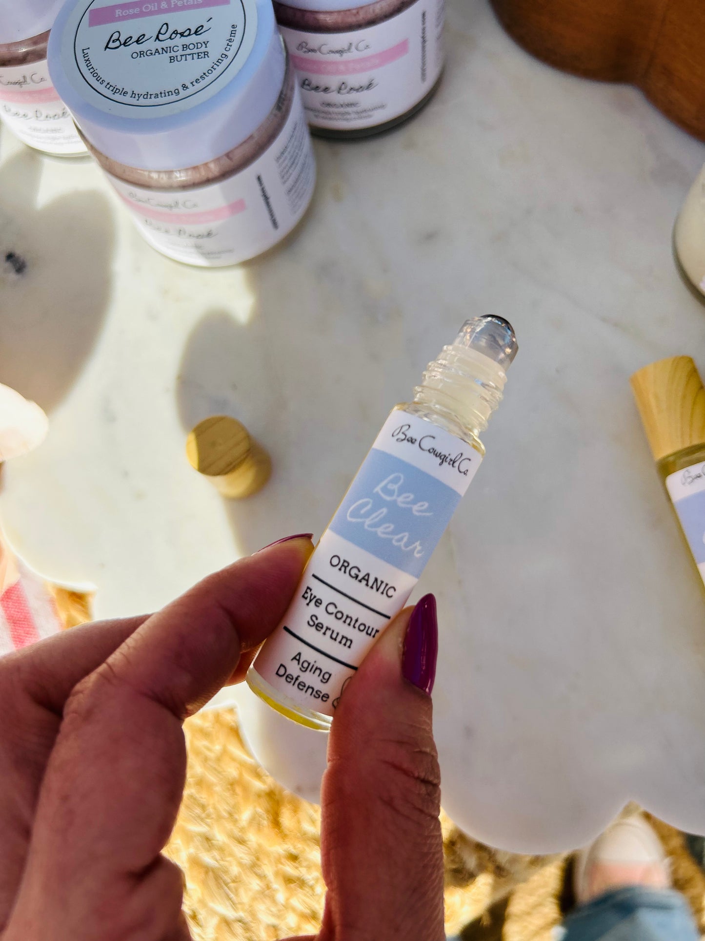 Bee clear, eye contour, serum anti-aging