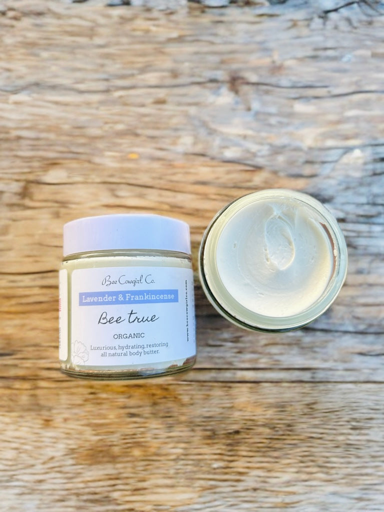 Bee True - Organic Body Butter - Lavender & Frankincense