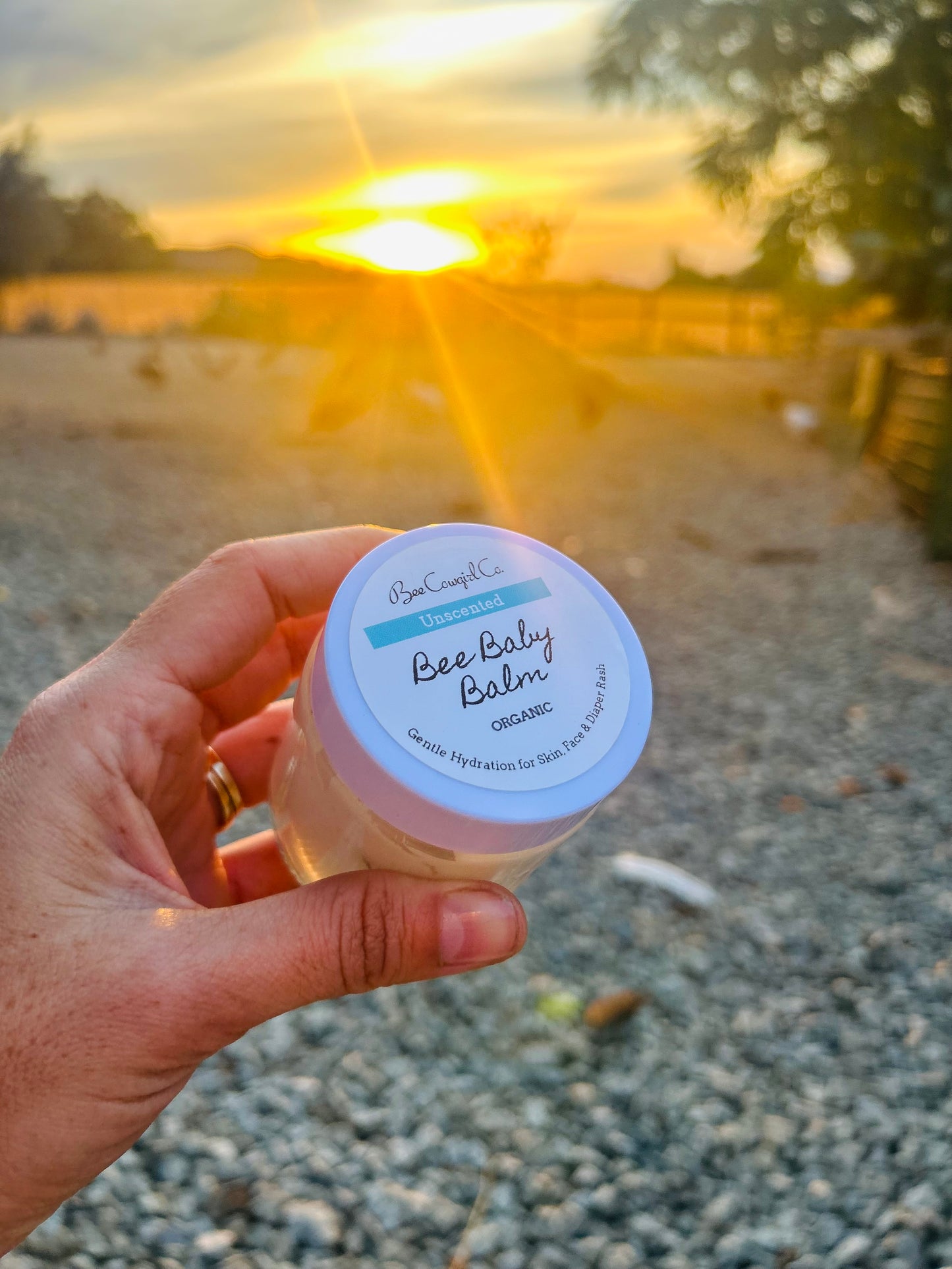 Organic Bee Baby Balm - gentle and unscented