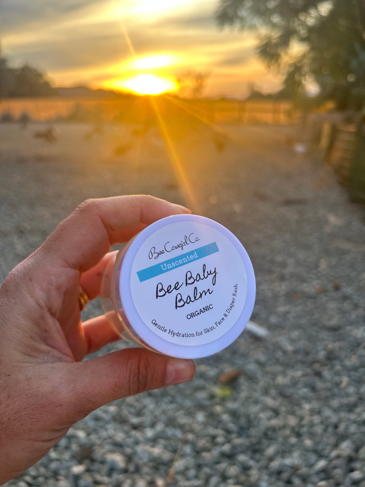 Organic Bee Baby Balm - gentle and unscented