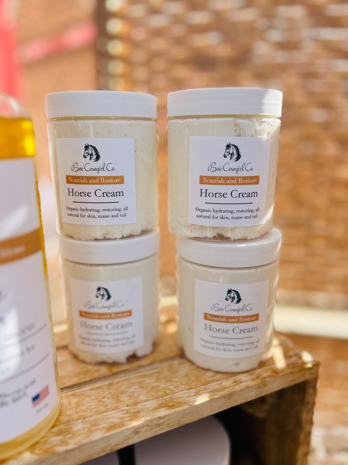 Organic Horse Cream, Grooming & Conditioning