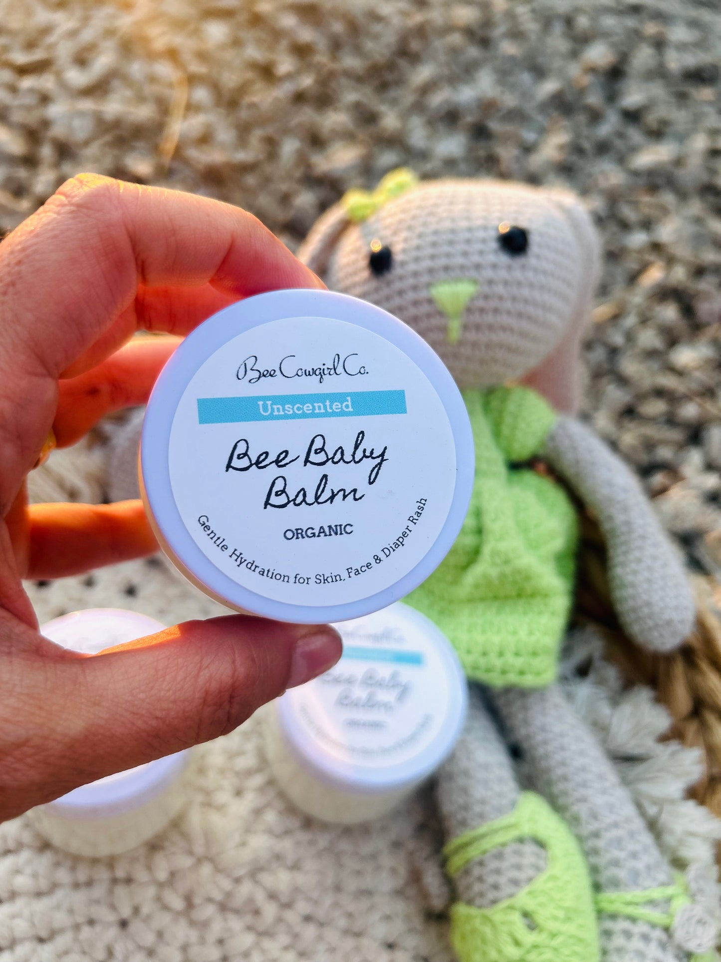 Organic Bee Baby Balm - gentle and unscented