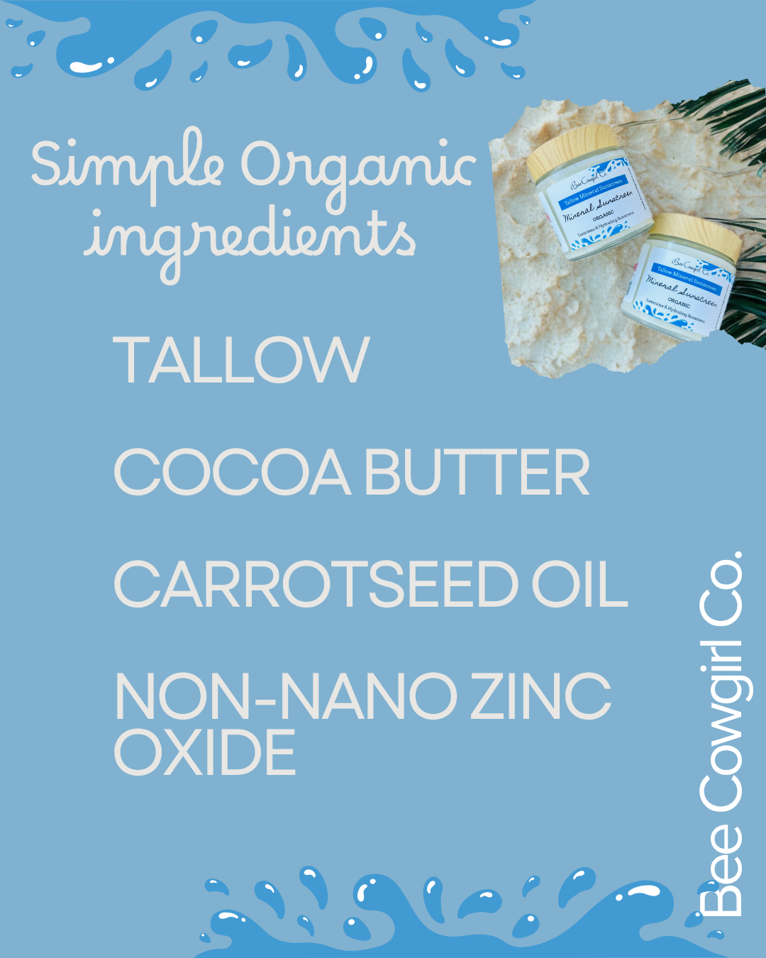 Organic Mineral Sunscreen