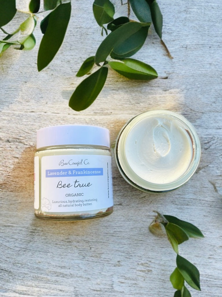 Bee True - Organic Body Butter - Lavender & Frankincense