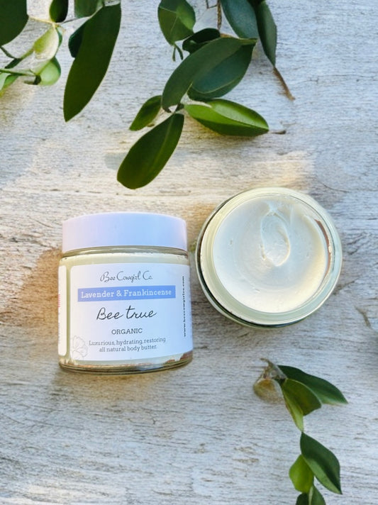 Bee True - Organic Body Butter - Lavender & Frankincense